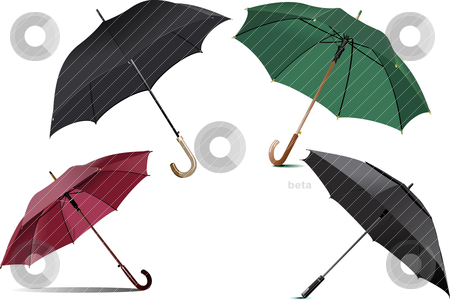 cutcaster-vector-800856591-Four-types-of-opened-rain-umbrella-Vector-illustration.jpg
